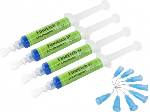 ACIDE PHOSPHORIQUE FINE ETCH 37% 5ML*3 SERINGUES SPIDENT 