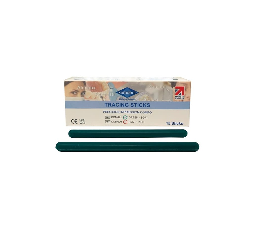 BATTONNETS DE TRAÇAGE VERT KEMDENT 